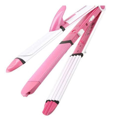 3 in 1 Hair Styler- Hair Straightener for Women, Hair Curler & Hair Crimper