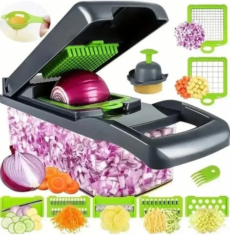 Portable Vegetable Cutter Shredder Multifunctional Slicer Potato Chopper Carrot